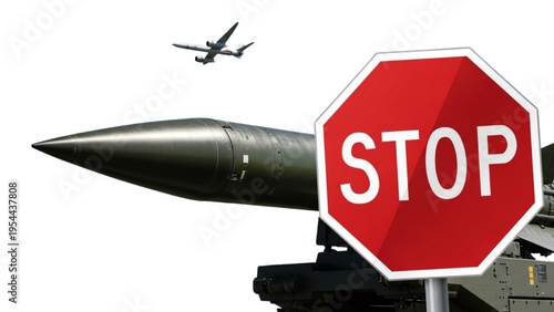 Doomsday Clock Vector Icon Sheet, Nuclear Geopolitics Symbols, Peace Treaty Document, Red Button Hand, Missile Stop Sign, Political Line Art Icon Set