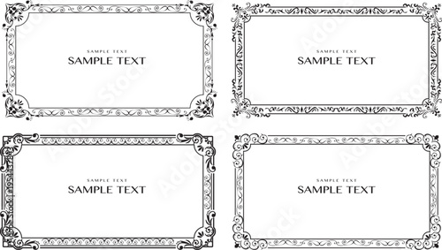 アンティーク　ビンテージ　フレーム飾り枠