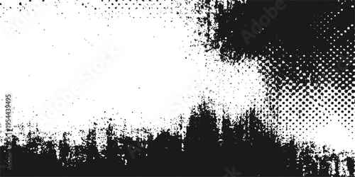 Abstract black and white textured image evoking a sense of raw, artistic expression, its visual texture and tonal depth offers endless creative possibilities.