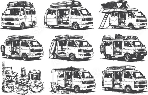 Campervan set