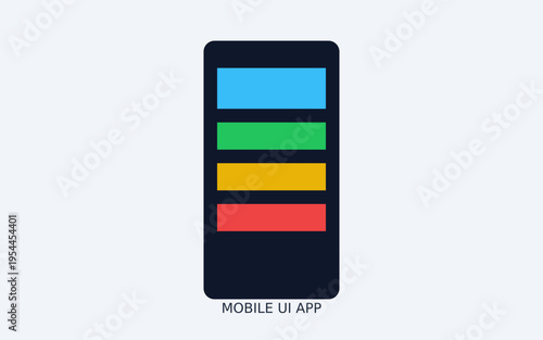 Free Download Mobile App User Interface UI UX Design Concept Illustration - GFXLoad
