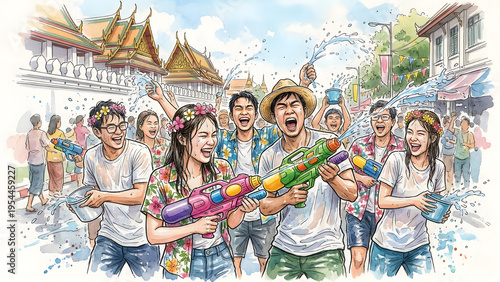 Songkran festival