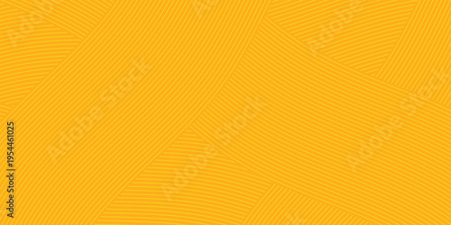 Pasta background yellow and orange line, spaghetti abstract geometric pattern. Macaroni yellow poster. Wavy abstract pattern. vector