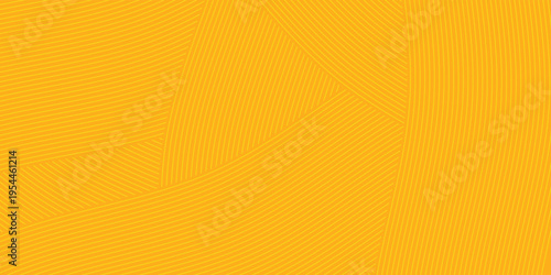 Pasta background yellow and orange line, spaghetti abstract geometric pattern. Macaroni yellow poster. Wavy abstract pattern. vector