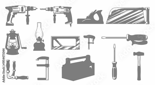 Professional Woodworking and Carpentry Hand Tool Set