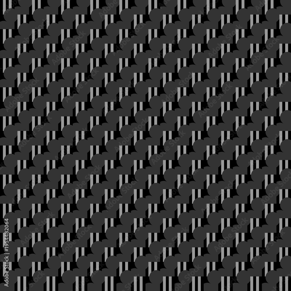 Fototapeta premium Dark Geometric Abstract Pattern Background vector background