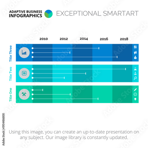 Comparing Three Parts Chart Template
