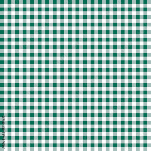 Gingham cross weave, green, seamless background. Seamless pattern in green and white for arts, crafts, fabrics, decorating, albums and scrapbooks. Transparent background SVG version.