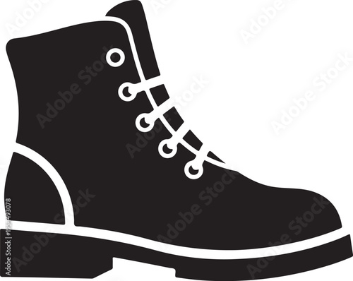 Industrial boot icon