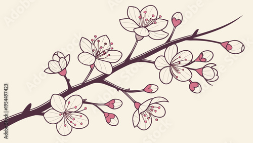 Botanical Whisper Lines