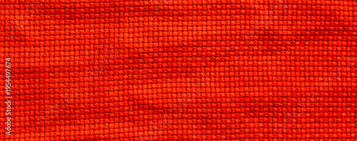 red fabric texture