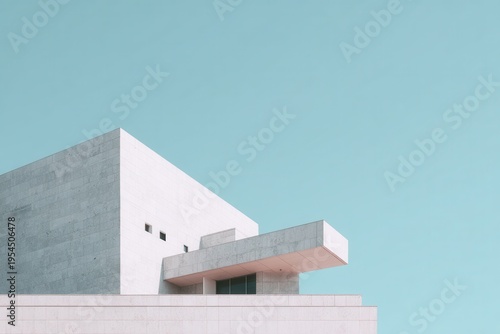 Wallpaper Mural Modern office skyscraper shot from low angle with dramatic sky, symbol of growth and success, strong perspective lines, minimal composition, cinematic lighting Torontodigital.ca