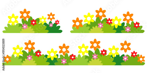 green grass illustration, sustainable grass nature, grass design in flat style	ps