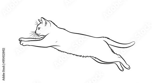 Wolf vector illustration with hand gesture silhouette and sketch style icon