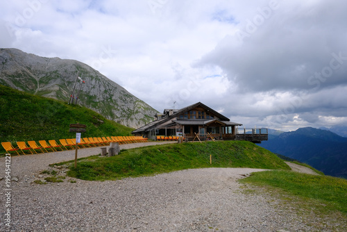 View of Passo Rollè, Trentino