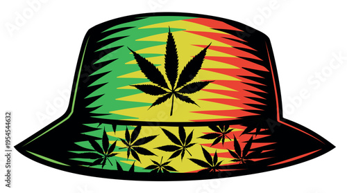 Jamaican rasta hat, Reggae style