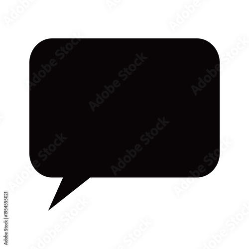 角丸長方形の吹き出し