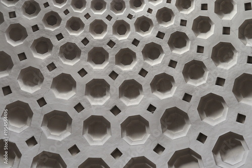 Obraz na plátně San Bernardo alle Terme Church Dome Ceiling Close Up in Rome, Italy