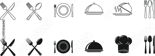 Six stylized speech bubbles with varying expressions and text indicators Vector