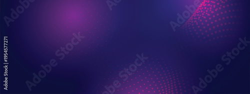 Futuristic purple abstract technology background with glowing particle lines and mesh network structure, dynamic digital wave concept for innovation and data flow