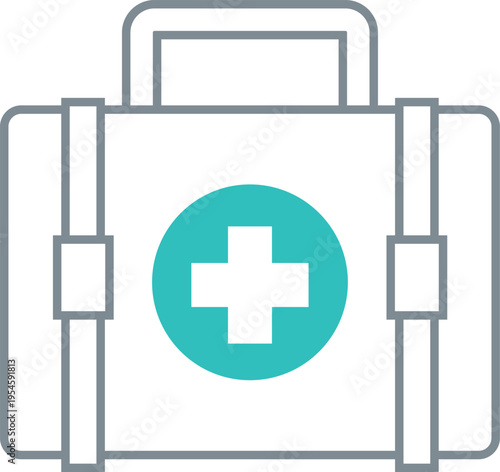 Blue Medical Emergency First Aid