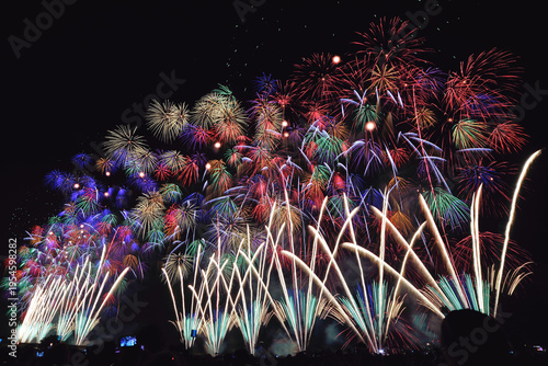 Wallpaper Mural 長岡まつり大花火大会「復興祈願花火フェニックス」 Torontodigital.ca