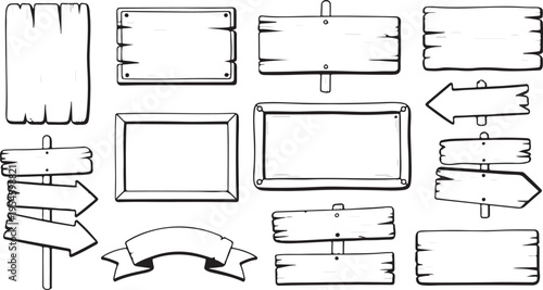 Black and white line collection of household and tools line household tools kitchenware furniture de