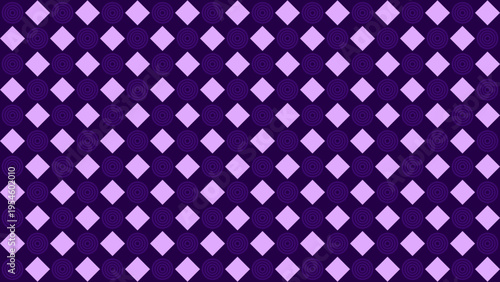 Dark Purple Diamond Pattern Background vector background