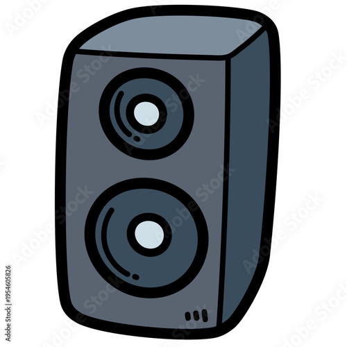 loudspeakers illustration