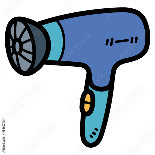 hair dryer illustration