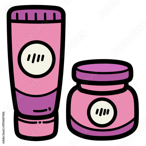 hair conditioner illustration