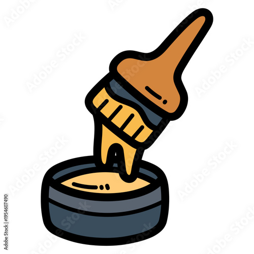 hair dye illustration