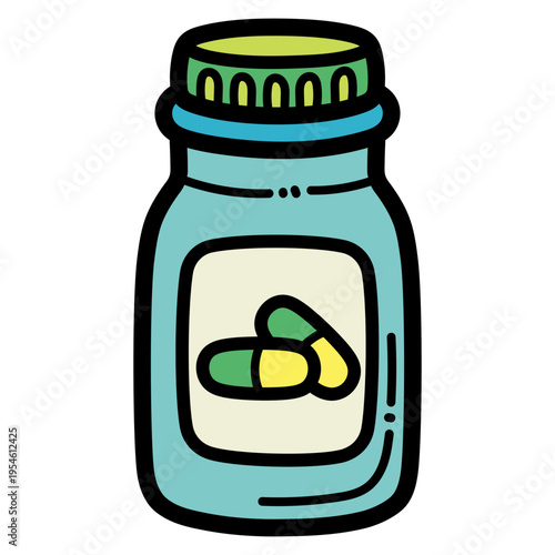 vitamins illustration