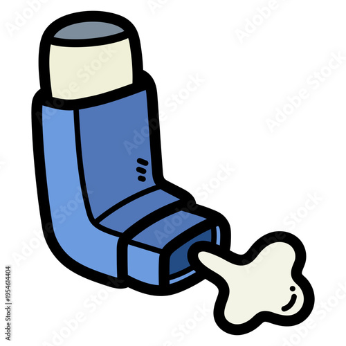 inhaler illustration
