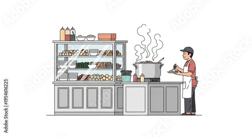 Chef prepares original content in 4k video at a modern food counter for commercial use in ultra hd