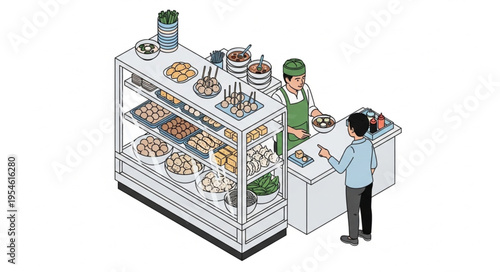 Man ordering original content 4k video ultra hd food from chef in restaurant