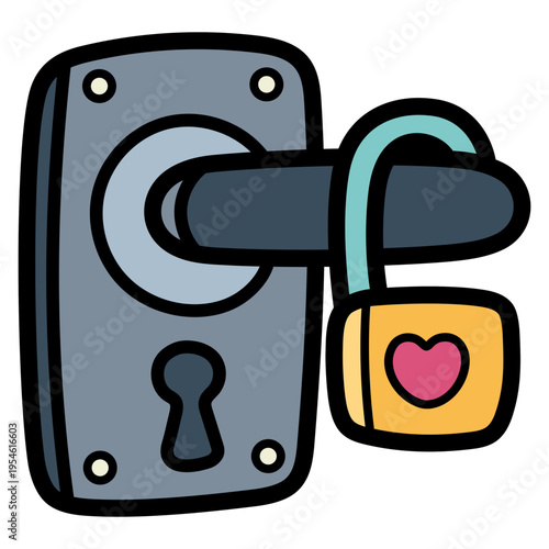 door sign illustration