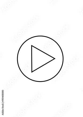 Vector web play pause icon on a white background in a combination of white and black colors Free Download Vector web play pause icon on a white background in a combination of white and black colors - GFXLoad