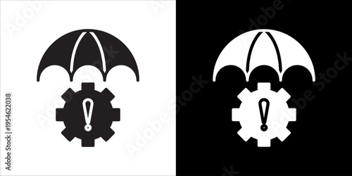 Mitigation Icon Sheet Black And White