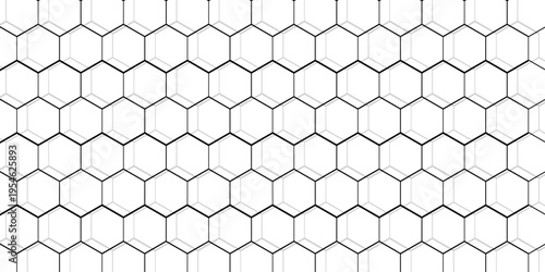 Geometric fine abstract octagonal background. Seamless modern pattern. Black and white pattern