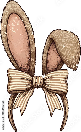 Girly Coquette Bunny Tee Bow Ears Pastel Spring Sweatshirt Design