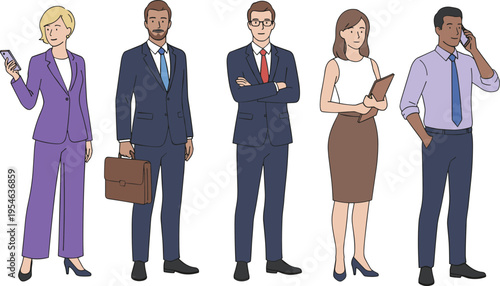 Diverse people sitting in a circle for a support group or community therapy session with a woman in a wheelchair isolated on white background.