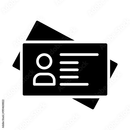 Pass vector icon. id card Illustration sign. Passport symbol. Identity document logo.