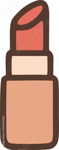 illustration of a lipstick
