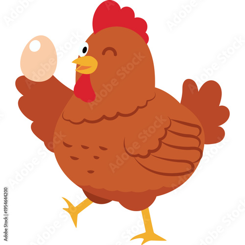 Chicken Hen Illustration