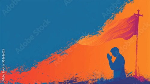 Vector illustration of a smiling tooth with crown and wings