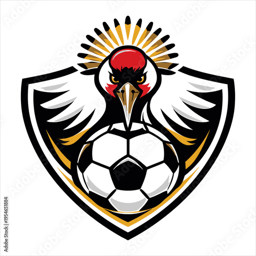 soccer ball with wings and flames
