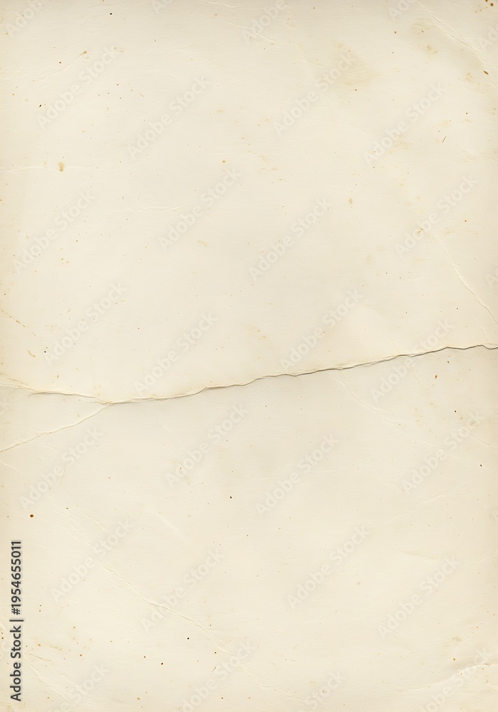 Fototapeta premium Aged Paper Texture: Crackled History