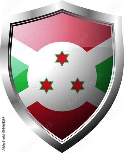 Free Download Burundi Flag Badge - GFXLoad