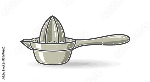 Lemon squeezer, citrus juicer, kitchen utensil, manual fruit press